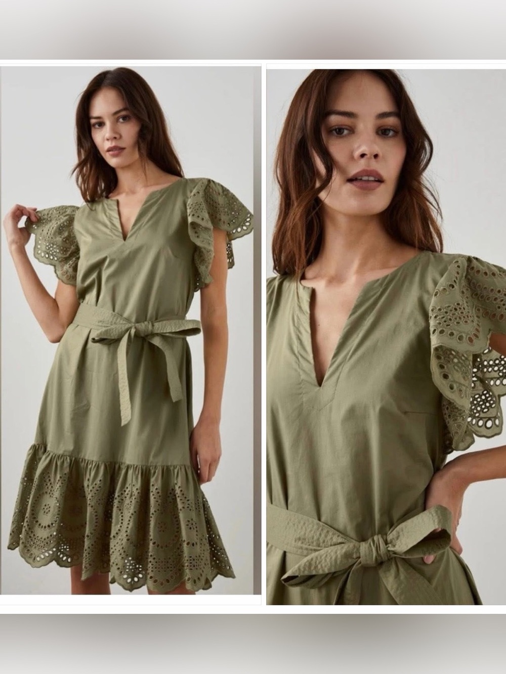 NWT. Rails Darlene Canteen Eyelet dress